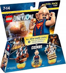 Lego Dimensions 71267 Level Pack The Goonies Sloth Pirate Ship Skeleton