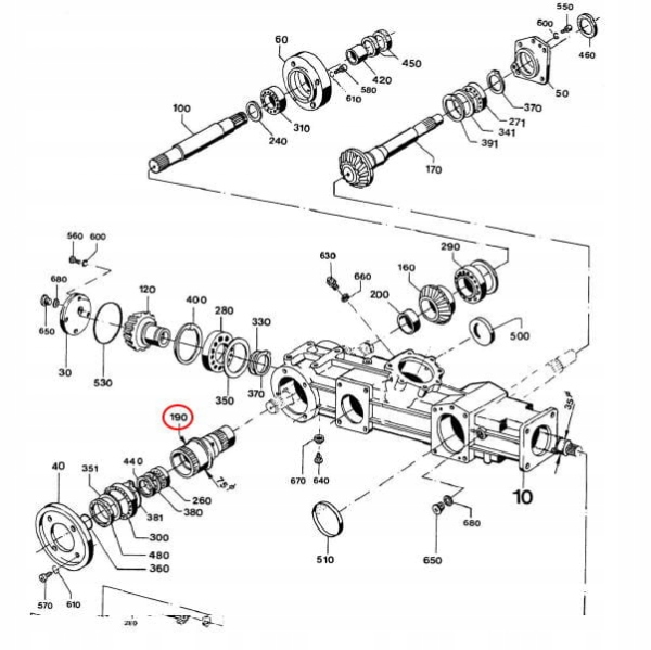 LCA64882, 64882 - Втулка редуктора сцепления Kemper 345 LCA64882