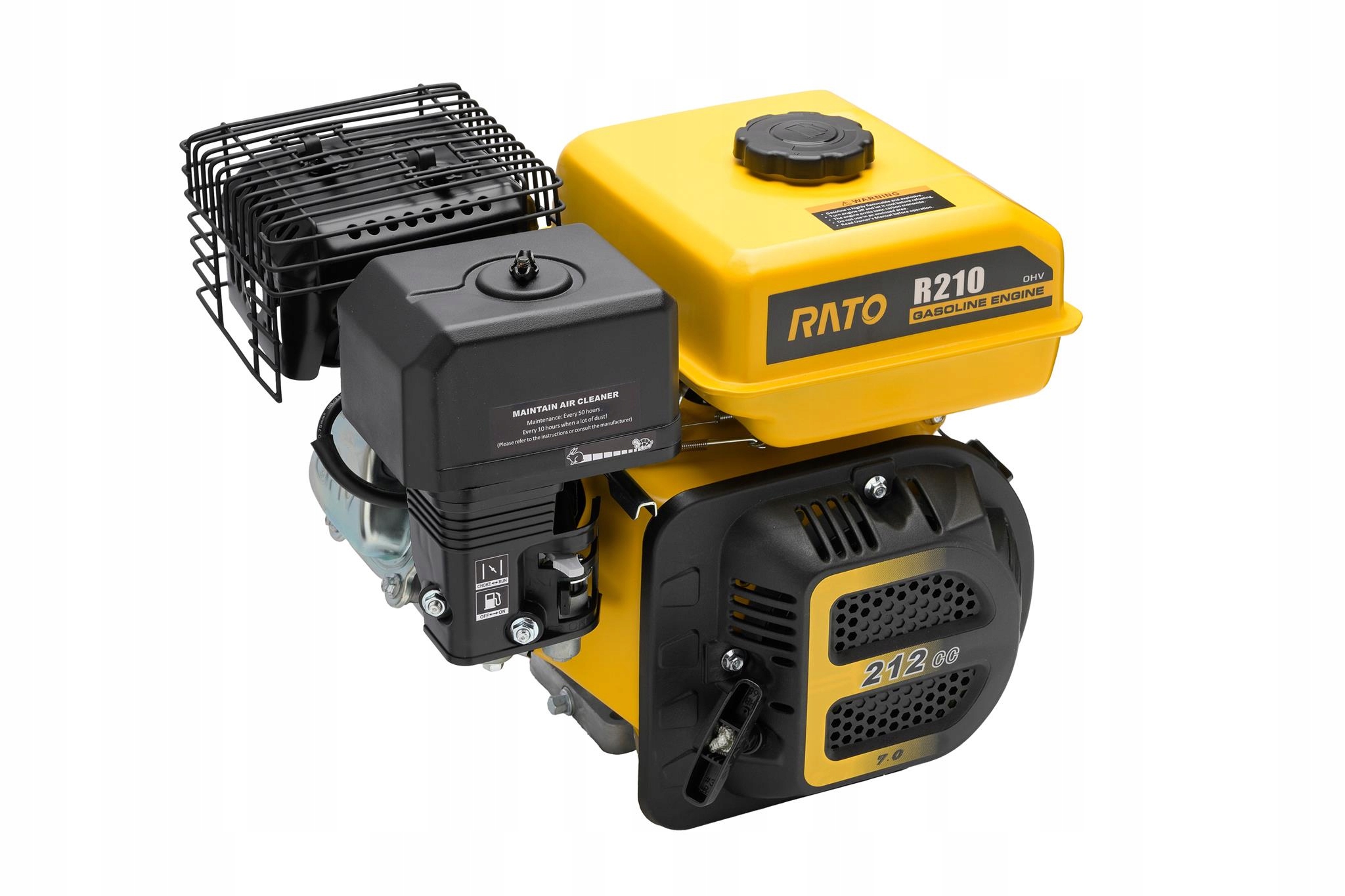 Spaľovací motor Rato R210 4.2 kW/3600 ot./min dĺžka hriadeľa 53 mm, priemer