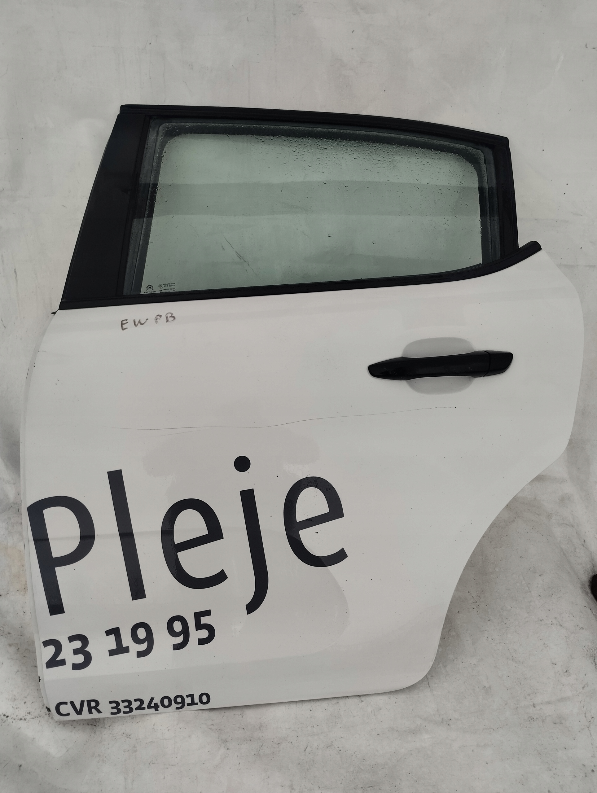 CITROEN C3 III door rear part left EWPB