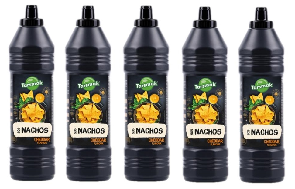 5 X Sos Nachos Cheddar Flavour Tarsmak 1000g