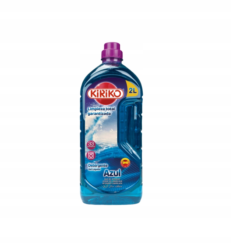 PŁYN DO PRANIA ŻEL UNIWERSALNY DO UBRAŃ ŚWIEŻY ZAPACH AZUL 2l Kiriko EAN (GTIN) 8411878706192