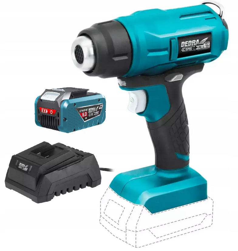 DEDRA Opalarka akumulatorowa SAS+ALL 18V 6AH