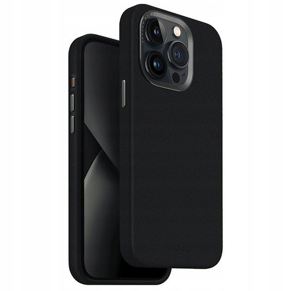 Nabíjecí pouzdro Pouzdro Uniq pro iPhone 15 Pro Max MagClick černé/Dallas black
