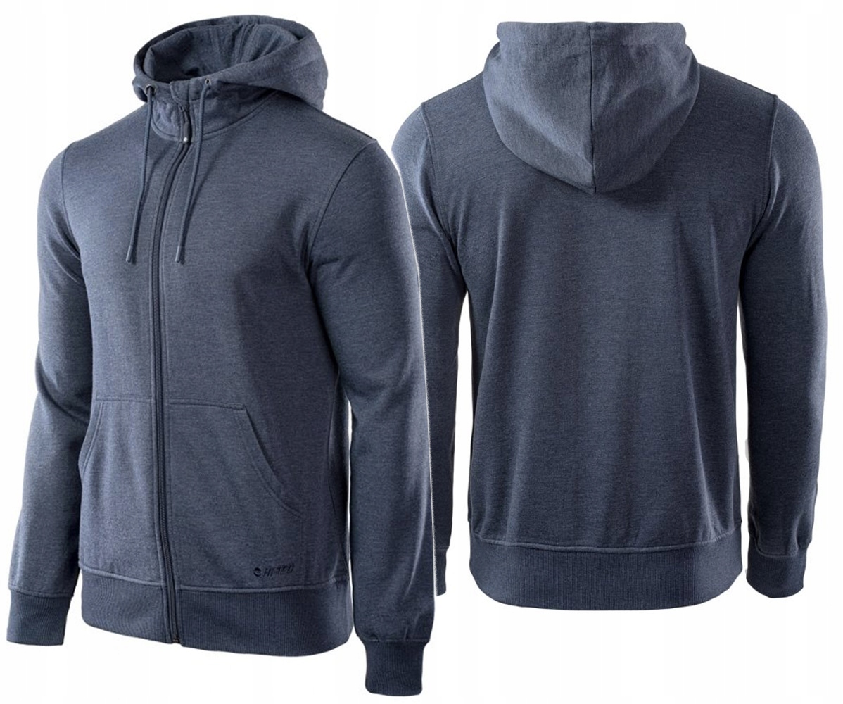 Pánská Mikina Tepláková Hi-tec Silian II Sportovní S Kapucí Pro Každodenní Nošení M