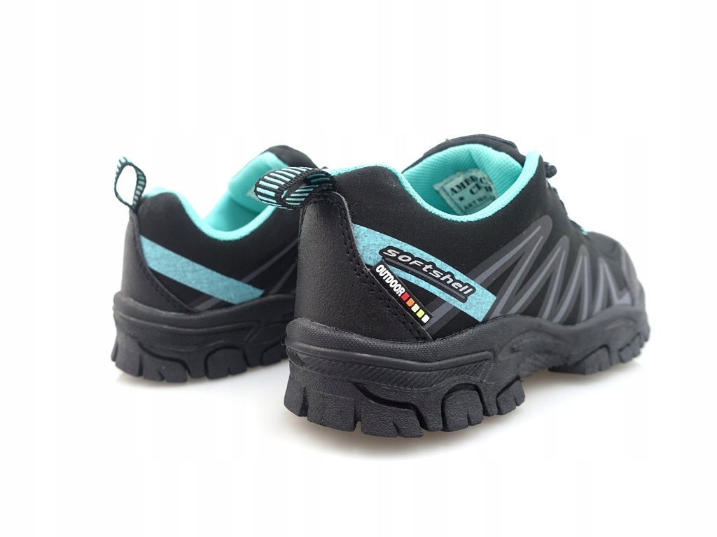 TREKKINGOWE BUTY SPORTOWE SOFTSHELL W GÓRY MINT 36 Płeć Dziewczynki
