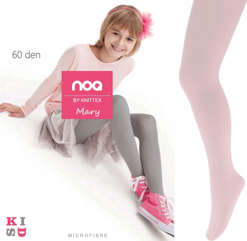 

Knittex rajstopki Mary 60 den Jasny Róż 104-110