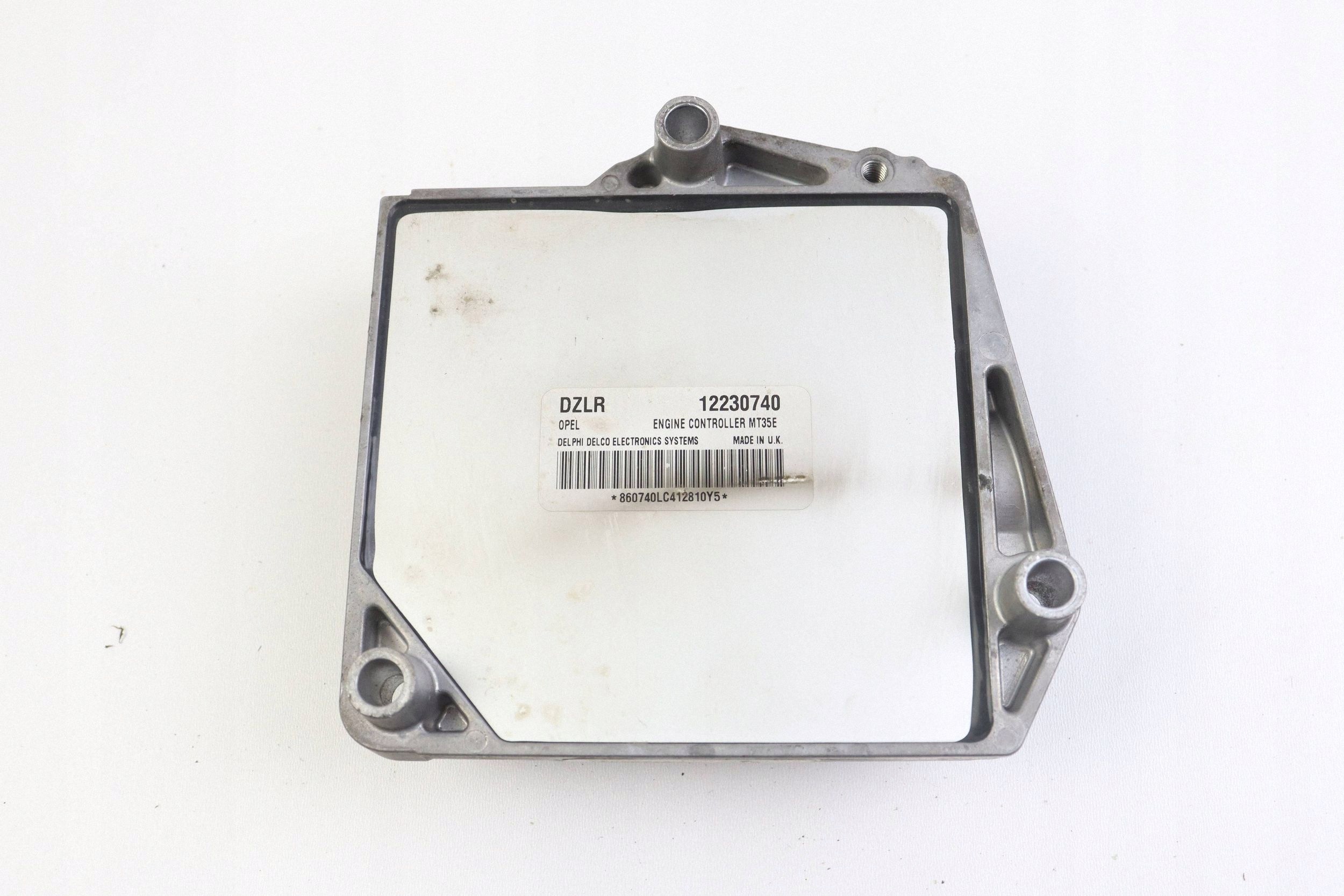 OPEL ASTRA H VECTRA C computer control unit of the engine 1.6 DZLR 12230740