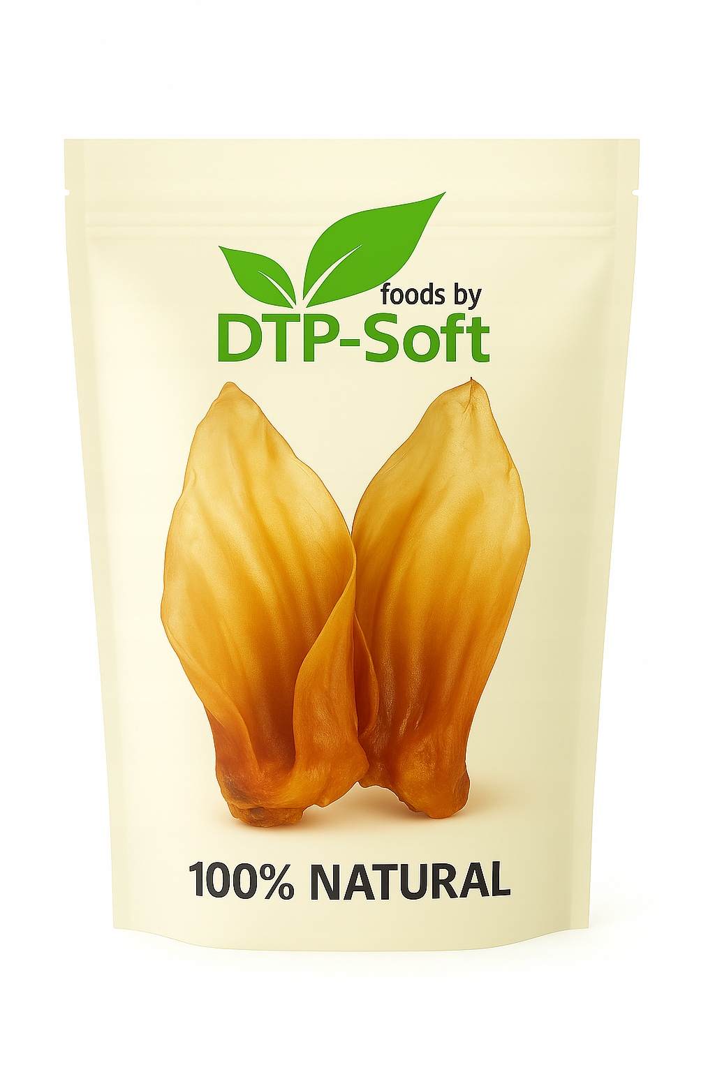 Levně 24 kusů Sušené hovězí uši Přírodní psí pamlsek 2x12 kusů