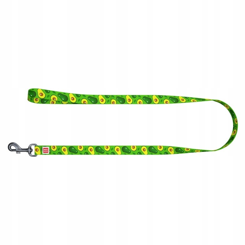Levně Waudog vodítko nylonová pro psa Avocado L 122x2,5cm