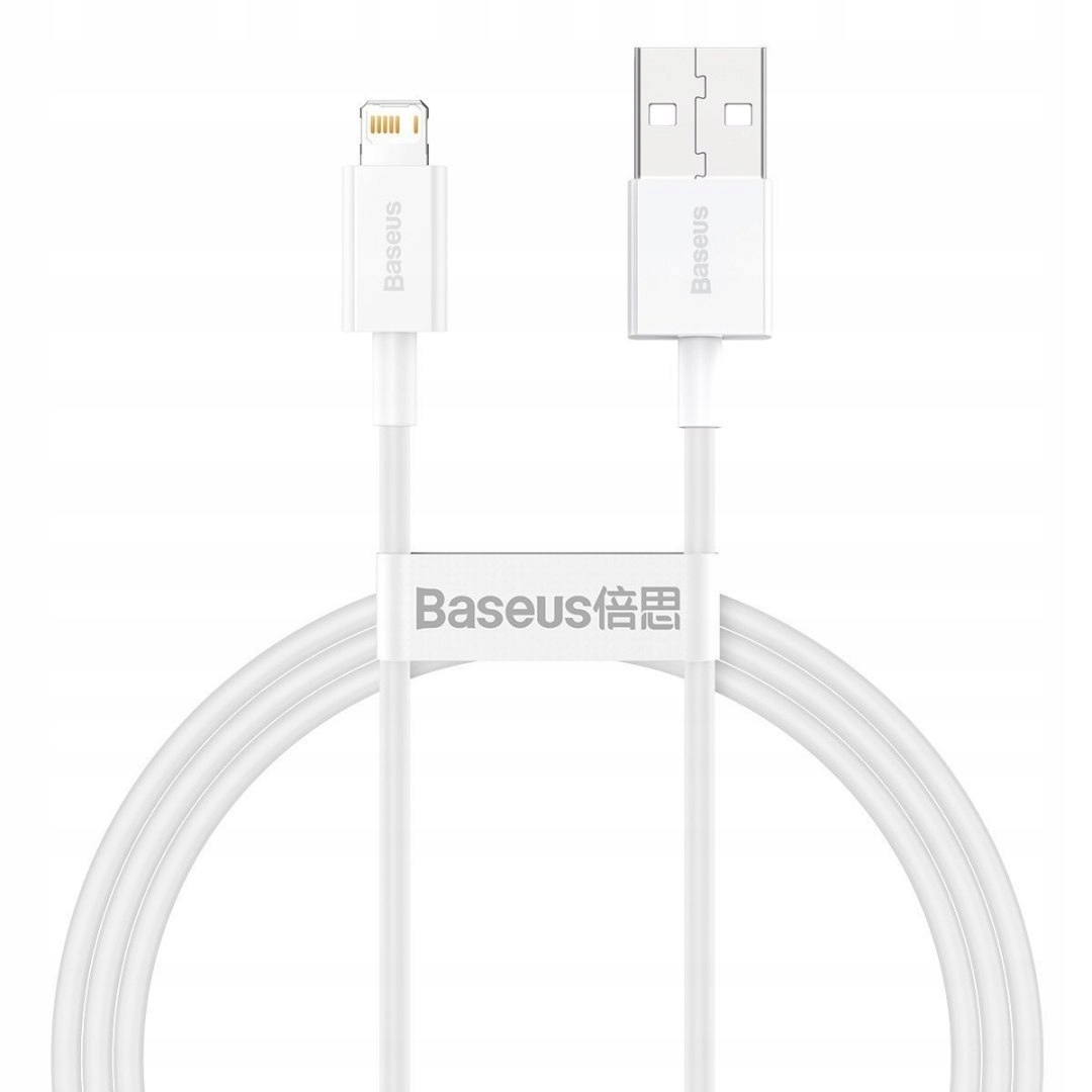 

Kabel Baseus Superior, Usb-a - Lightning, 480 Mb/s
