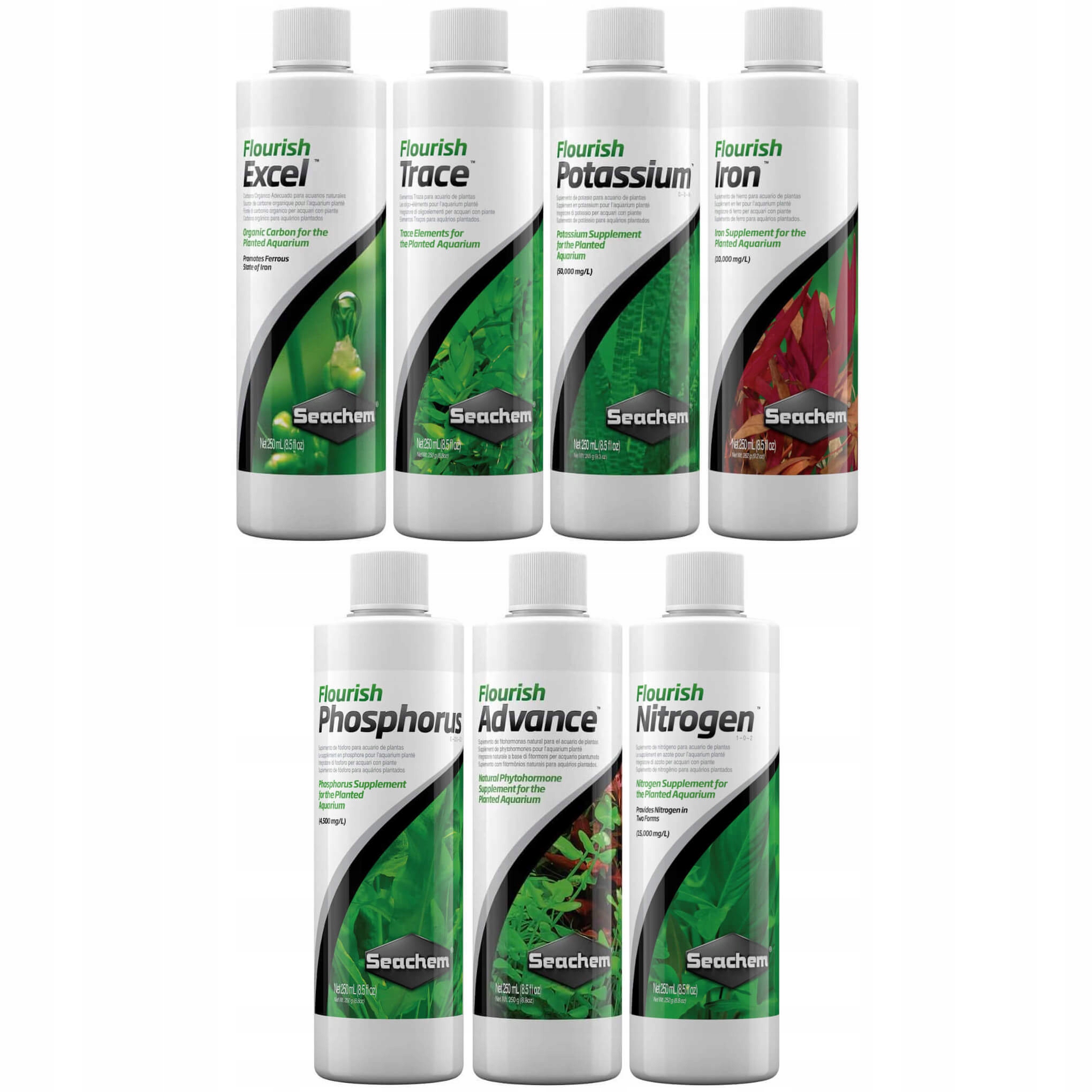 Levně Seachem Flourish Ultimatum 7x250ml sada hnojiv