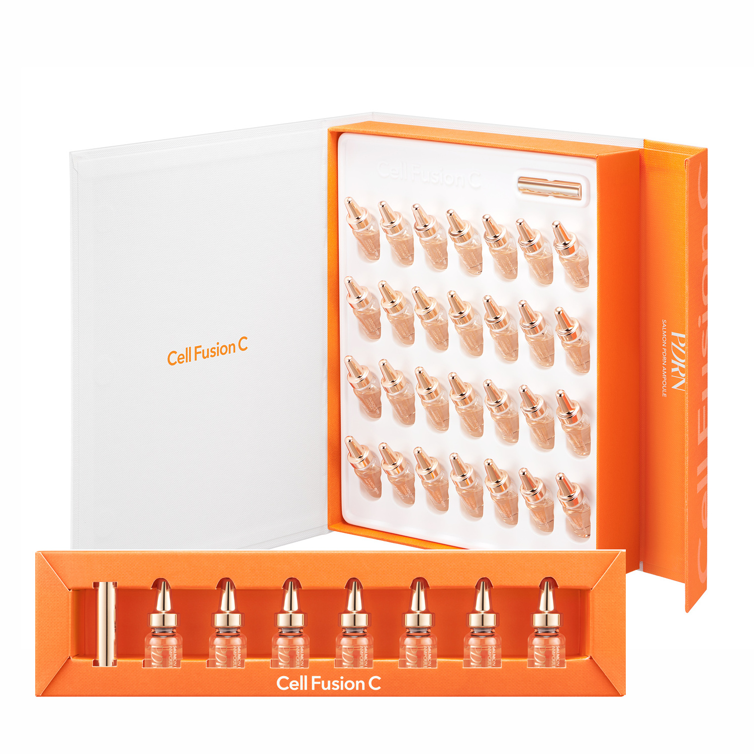 Cell Fusion C Expert Salmon Pdrn Ampoule Kuracja Ujędrniająca 28 Dni 28 szt