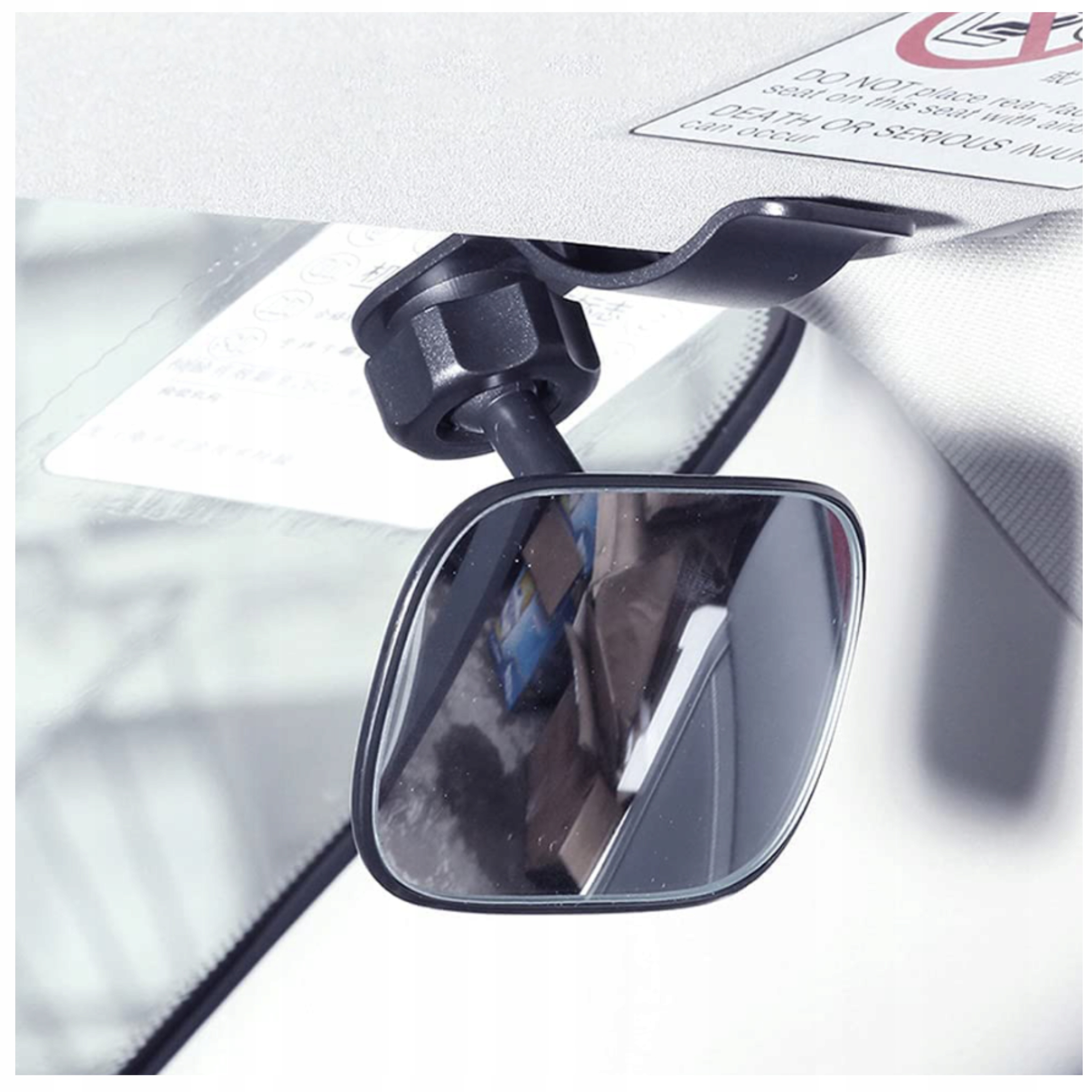 LUSTERKO DO SAMOCHODU DO OBSERWACJI DZIECKA W AUCIE DUŻE 360 DLA DZIECKA Marka inny