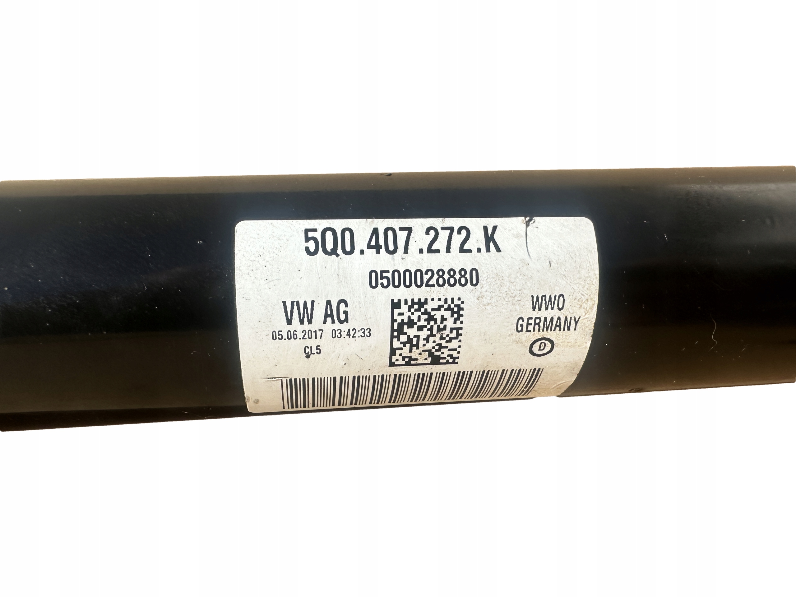 AUDI VW semi-axis right front 5Q0407272K