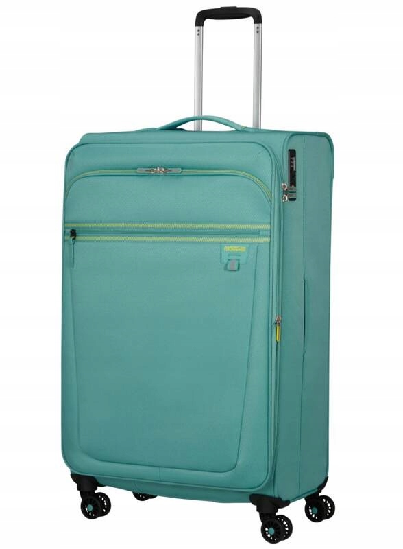 Velký kufr American Tourister AeroSpin Exp dusty turquoise