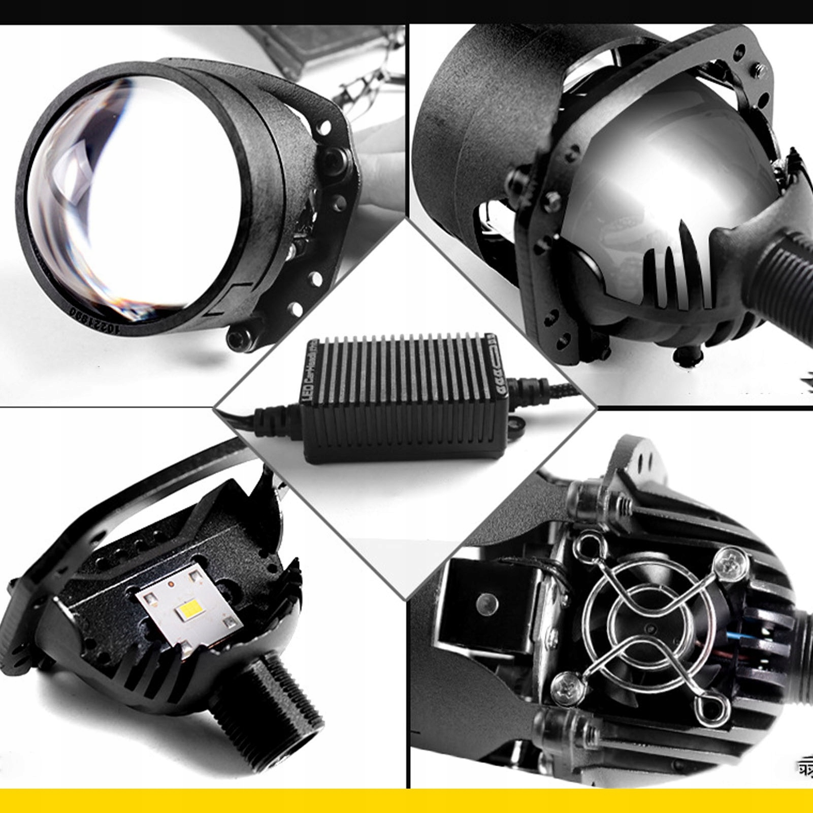 2,5 LAMPA REFLEKTOR SOCZEWKA LED 2.5 CALA Numer katalogowy oryginału 1611220075911