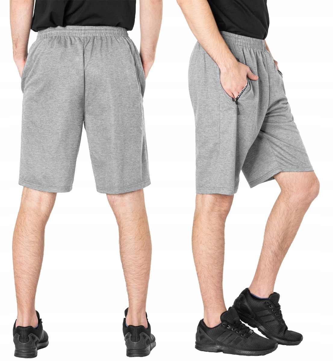 

Krótkie Spodenki Dresowe Szorty Męskie 6383-6 3XL