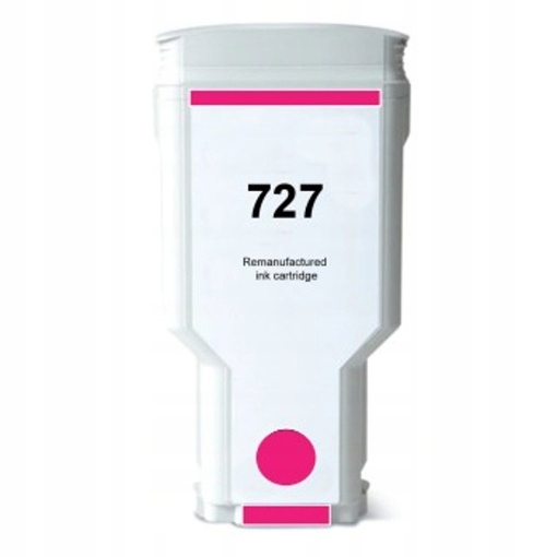Naplnka Hp 727 F9J77A purpurová kompatibilní cartridge