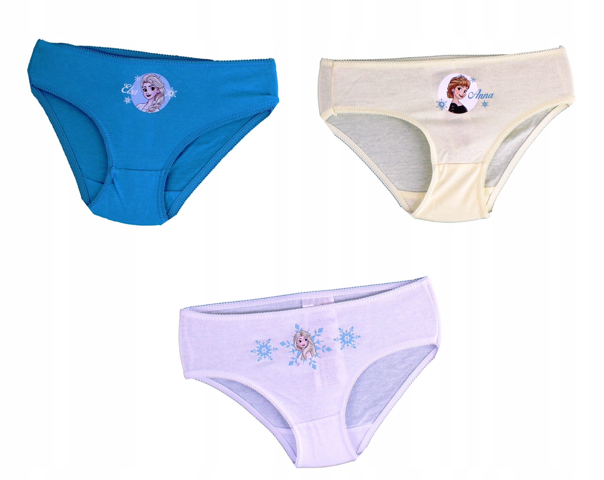 

Majtki 3-pak 2/3 lata Kraina Lodu Elsa 92/98 cm