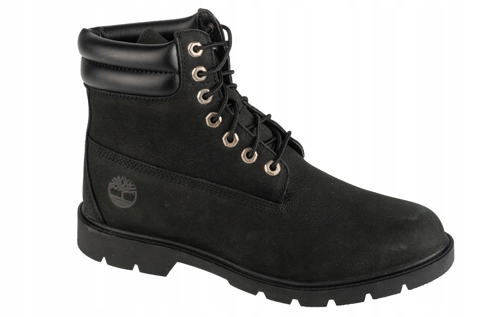 Timberland 6 In Wr Basic Boot [44] Pánské kotníkové boty Timberland Nubuk Černé