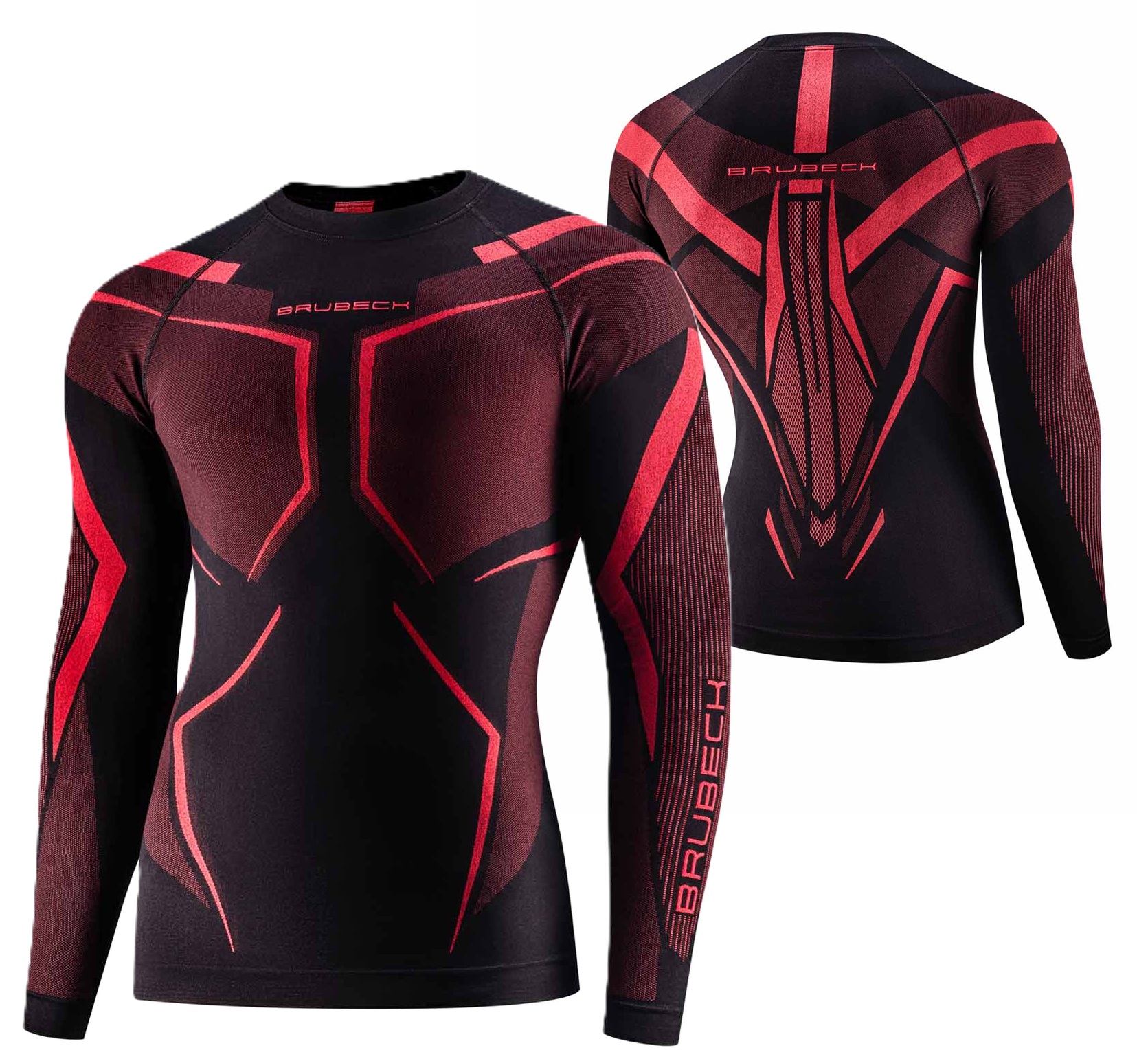Bluza Termoaktywna Męska Oddychająca Szybkoschnąca Trekkingowa Brubeck Dry