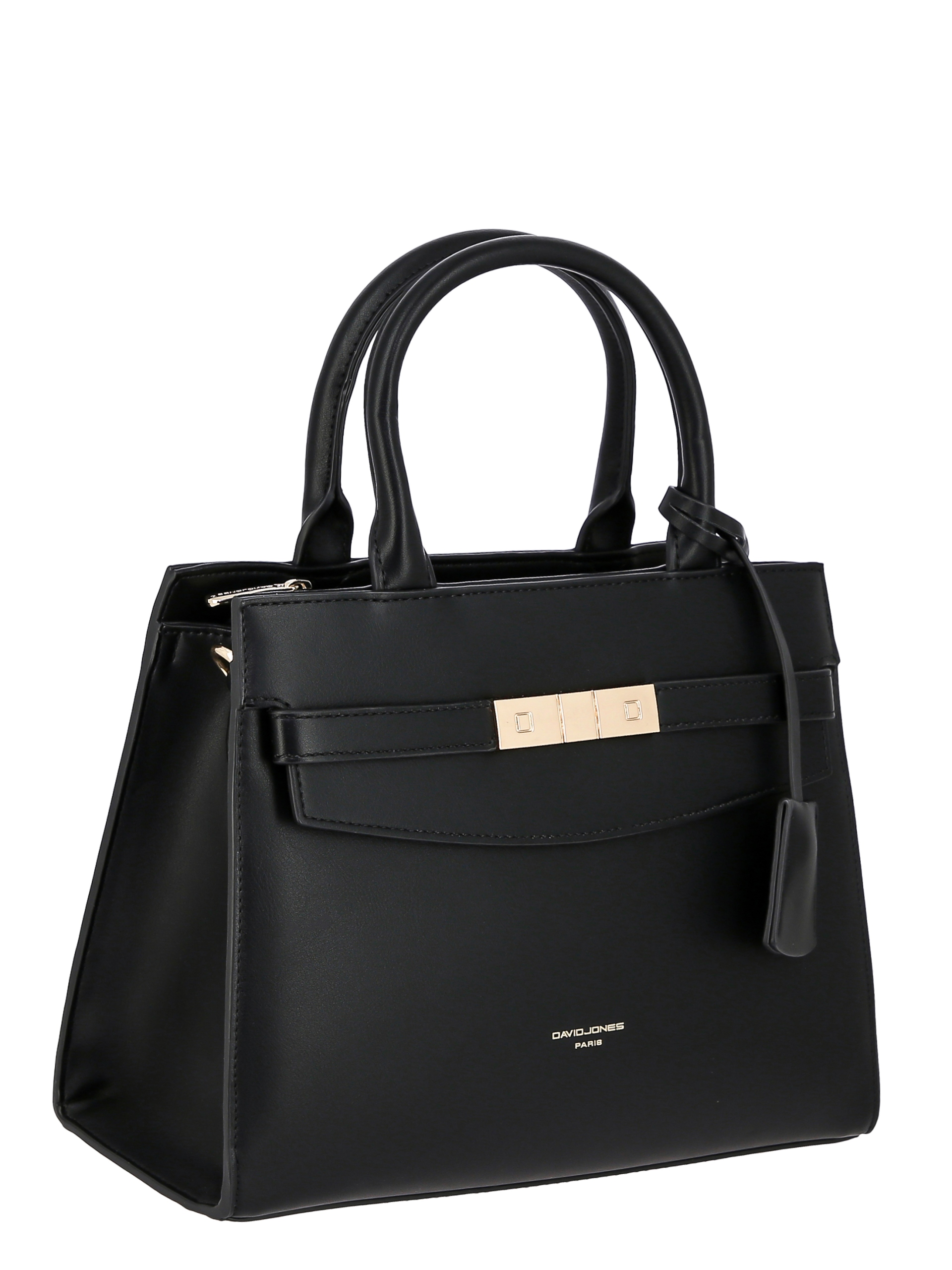 David Jones dámská kabelka klasická kufřík černá