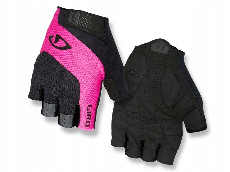 Rękawiczki Rowerowe Damskie Giro Tessa Gel Black Pink S