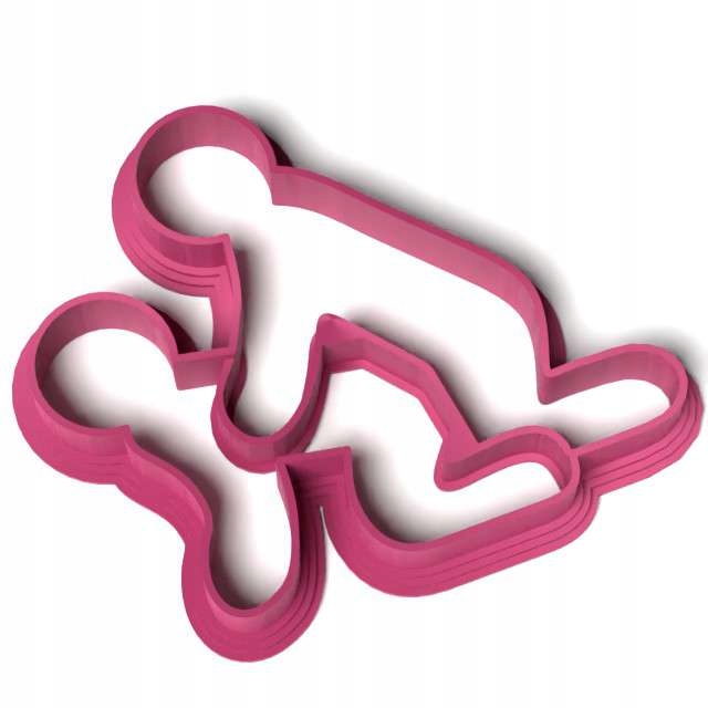 

Foremka do ciastek Kamasutra wieczór panieński