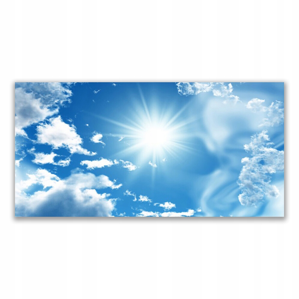

Obraz akrylowy 120x60 Słońce Chmury Niebo Błękit