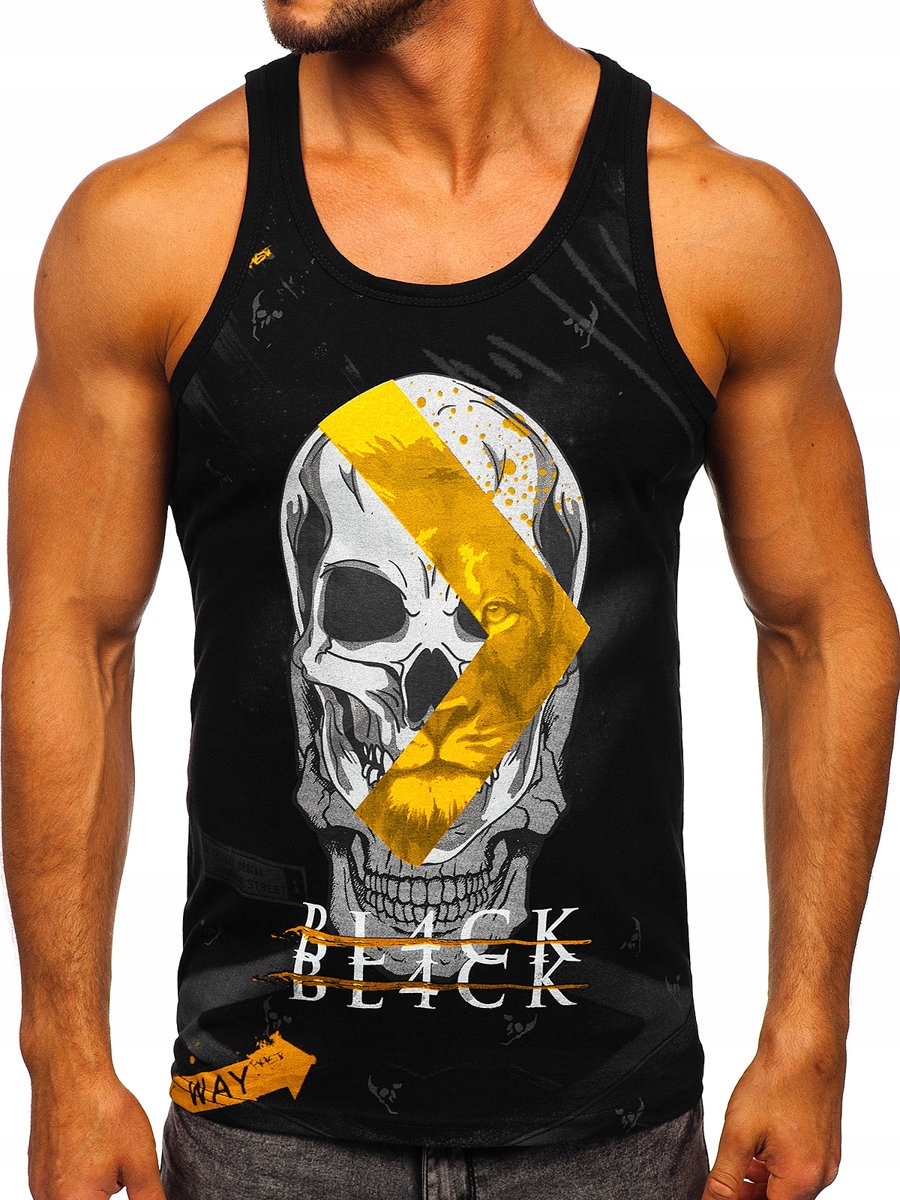 

Koszulka Tank Top Męska Czarna 14847 Rozmiar_xl