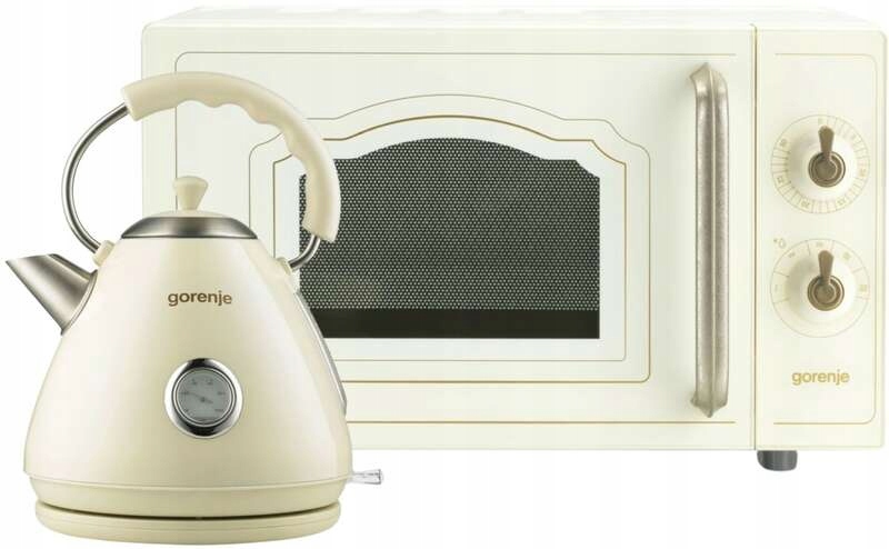 Zestaw Gorenje Kuchenka mikrofalowa MO4250TCLI +Czajnik elektryczny K17CLI