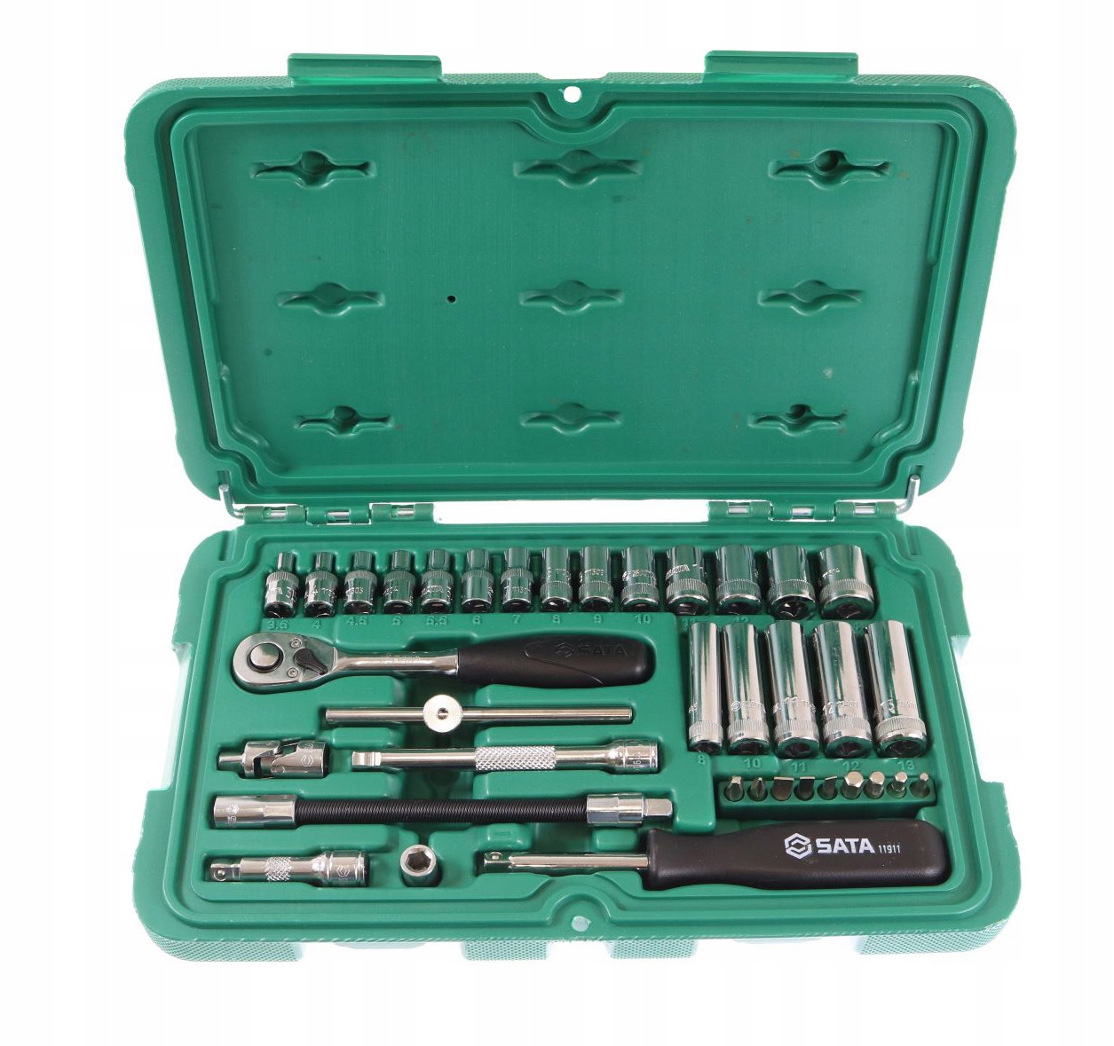 

Zestaw 36szt Kluczy Nasadowych 1/4” Sata ST09001SJ