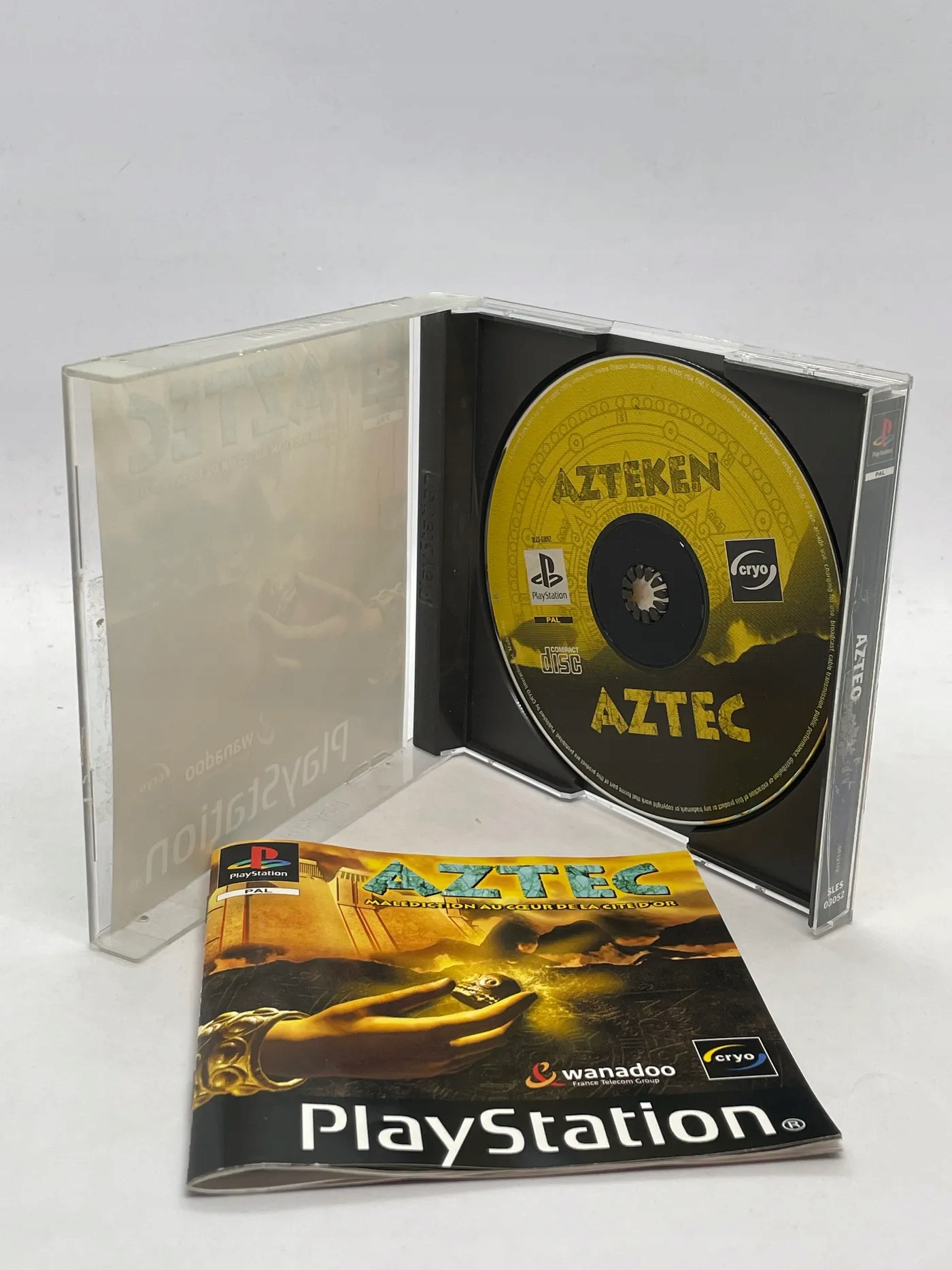 Aztec PS1 PSX (FR) Tytuł Aztec