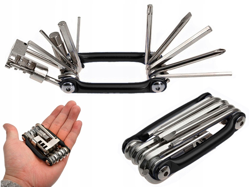 

Zestaw Kluczy Rowerowych Multitool Minitool 11w1