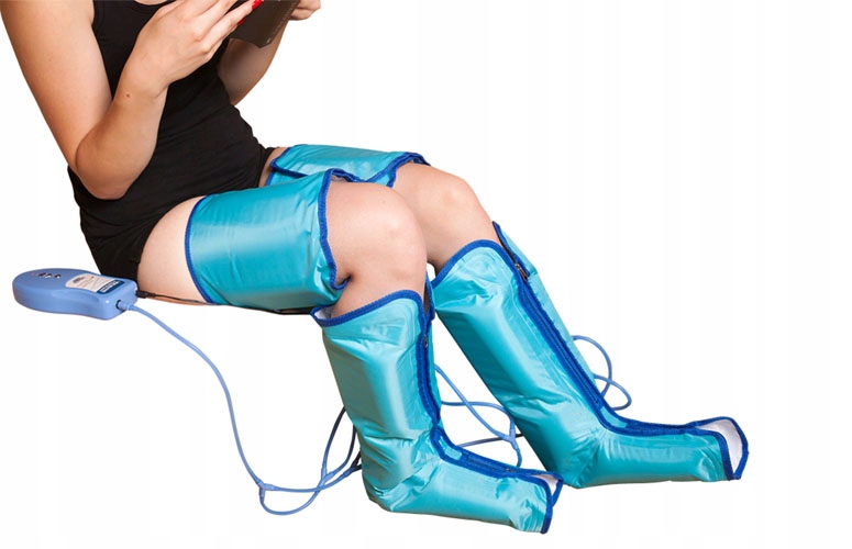 Drenaż limfatyczny domowy masażer nóg masaż uciskowy limfatyczny