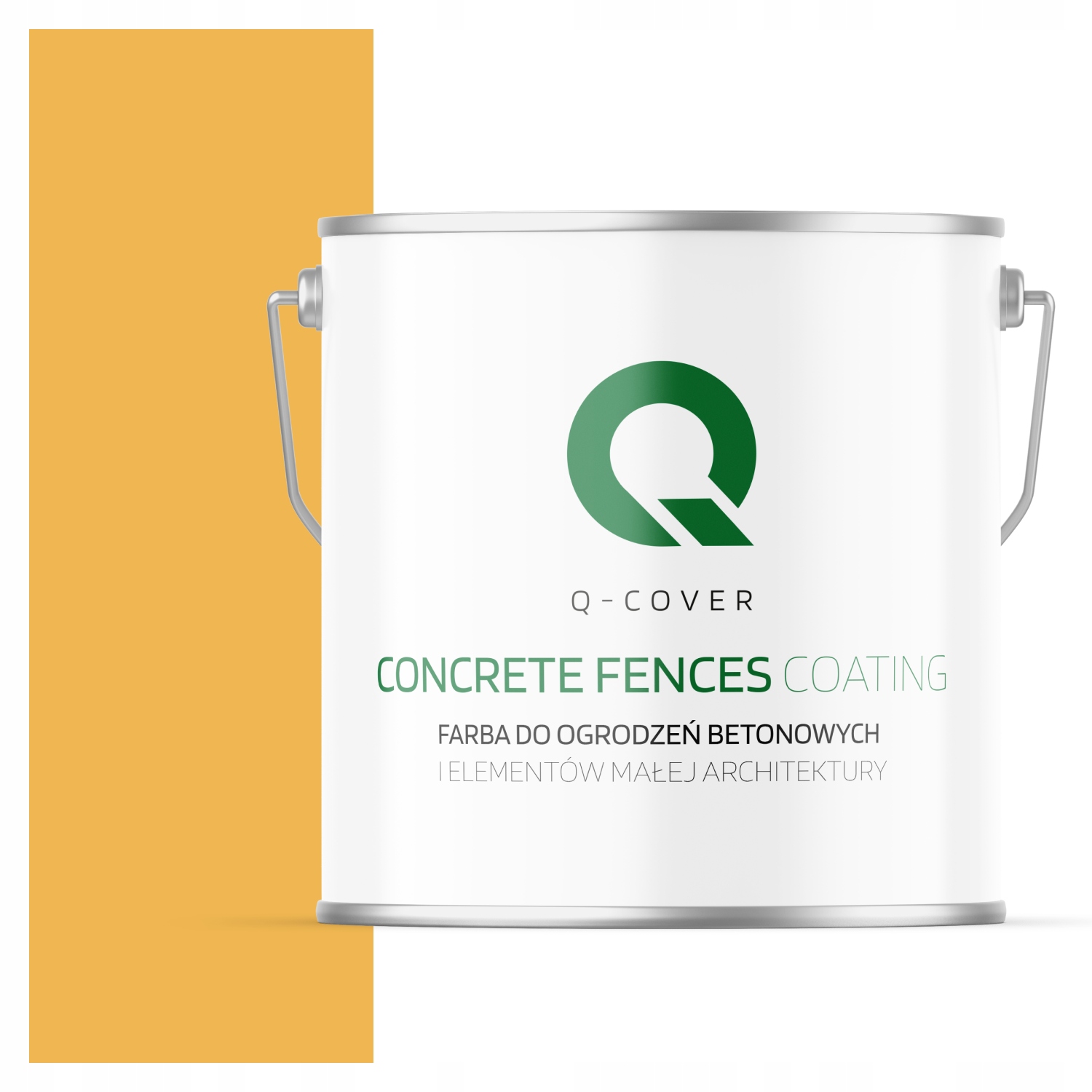 Farba Na Maľovanie Plotov Betónových Kvetináčov Farba Žltá Intenzívna F636 5L