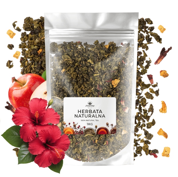 Čaj Oolong Jablkový 1kg Vysoká Kvalita čaj čaj