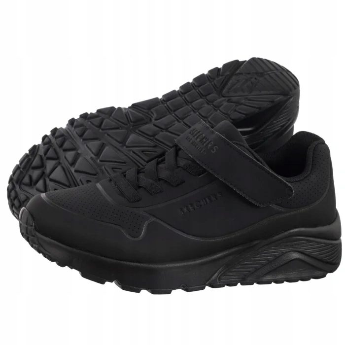 Buty Dziecięce Sportowe Skechers Uno Lite Vendox Black 403695L Czarne