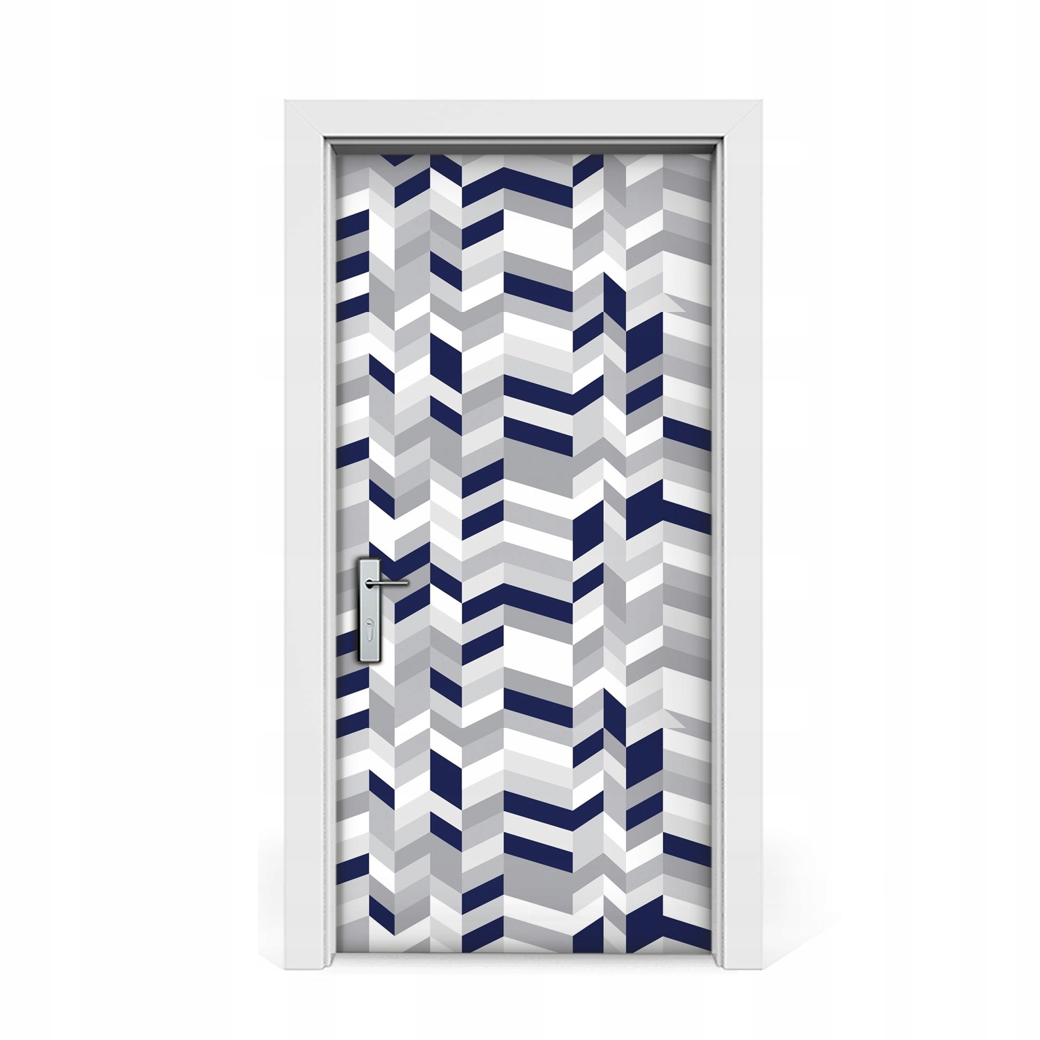 

Naklejka na drzwi Wzór geometryczny 3D 95x205