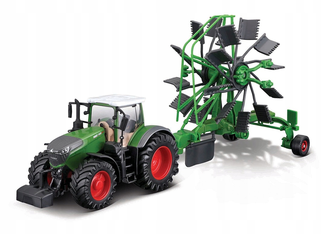 Bburago Fendt 1050 Vario Traktor Shrnovač Nový Model Farma 31665