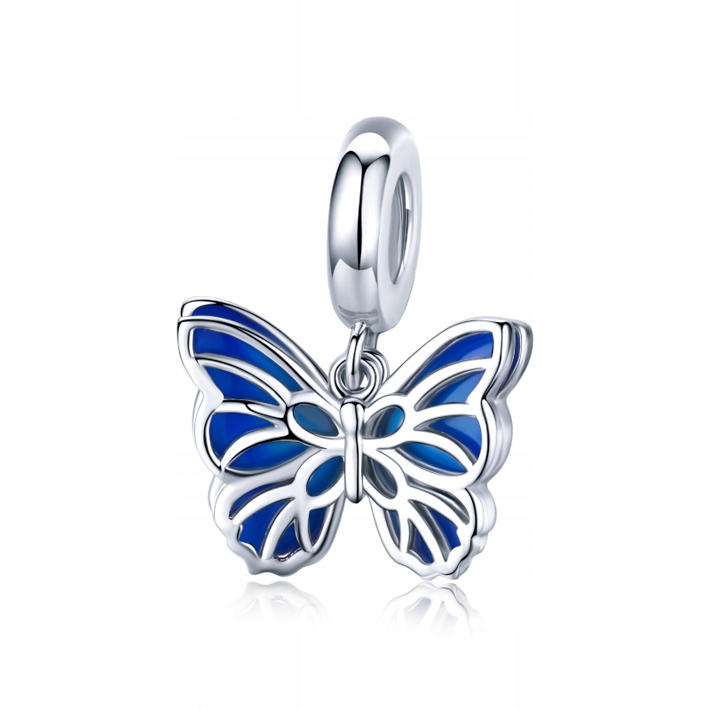 

Charms Ażurowy Niebieski Motyl do Pandora S925