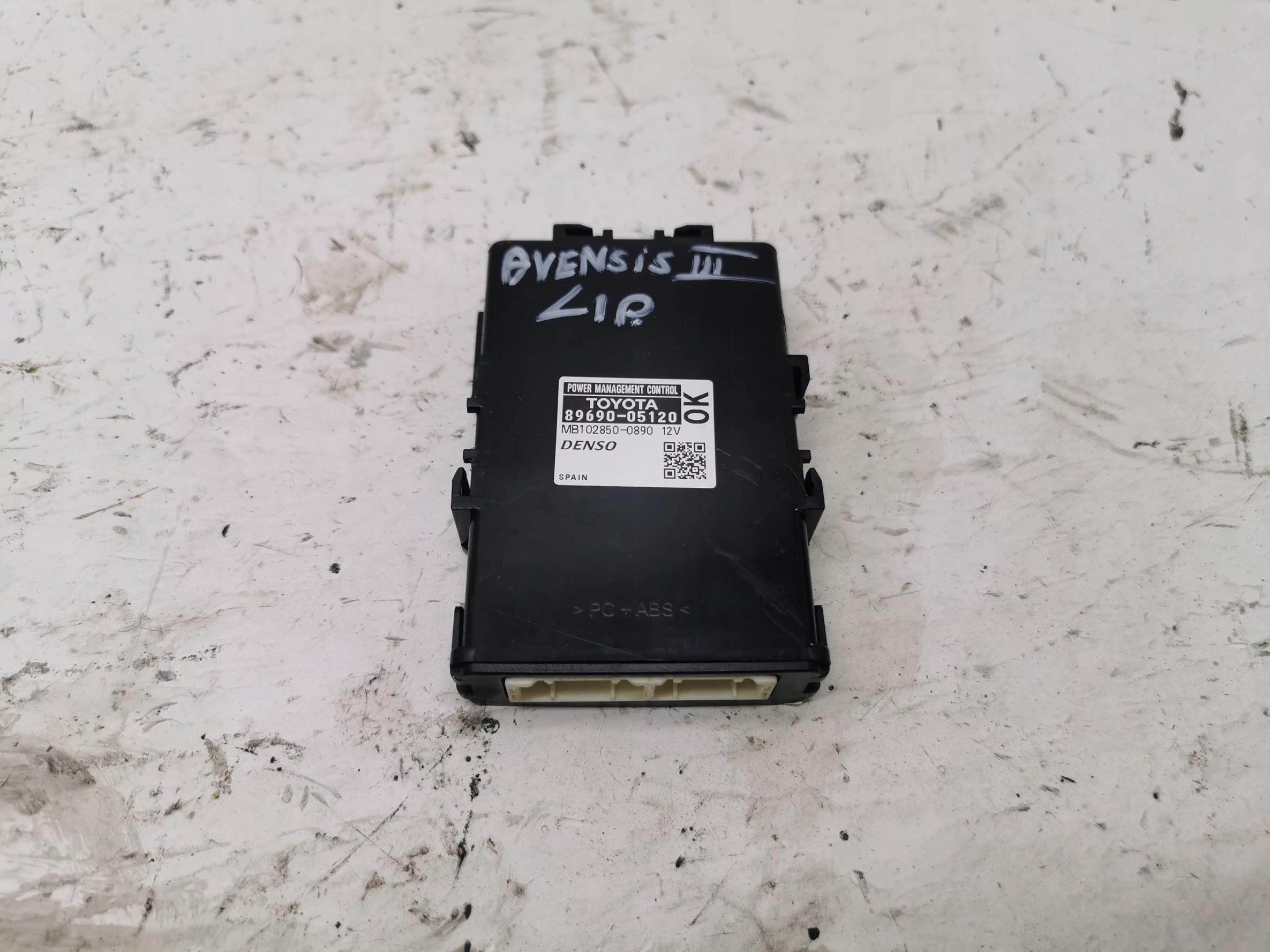 module control unit TOYOTA AVENSIS T27 III 89690-05120