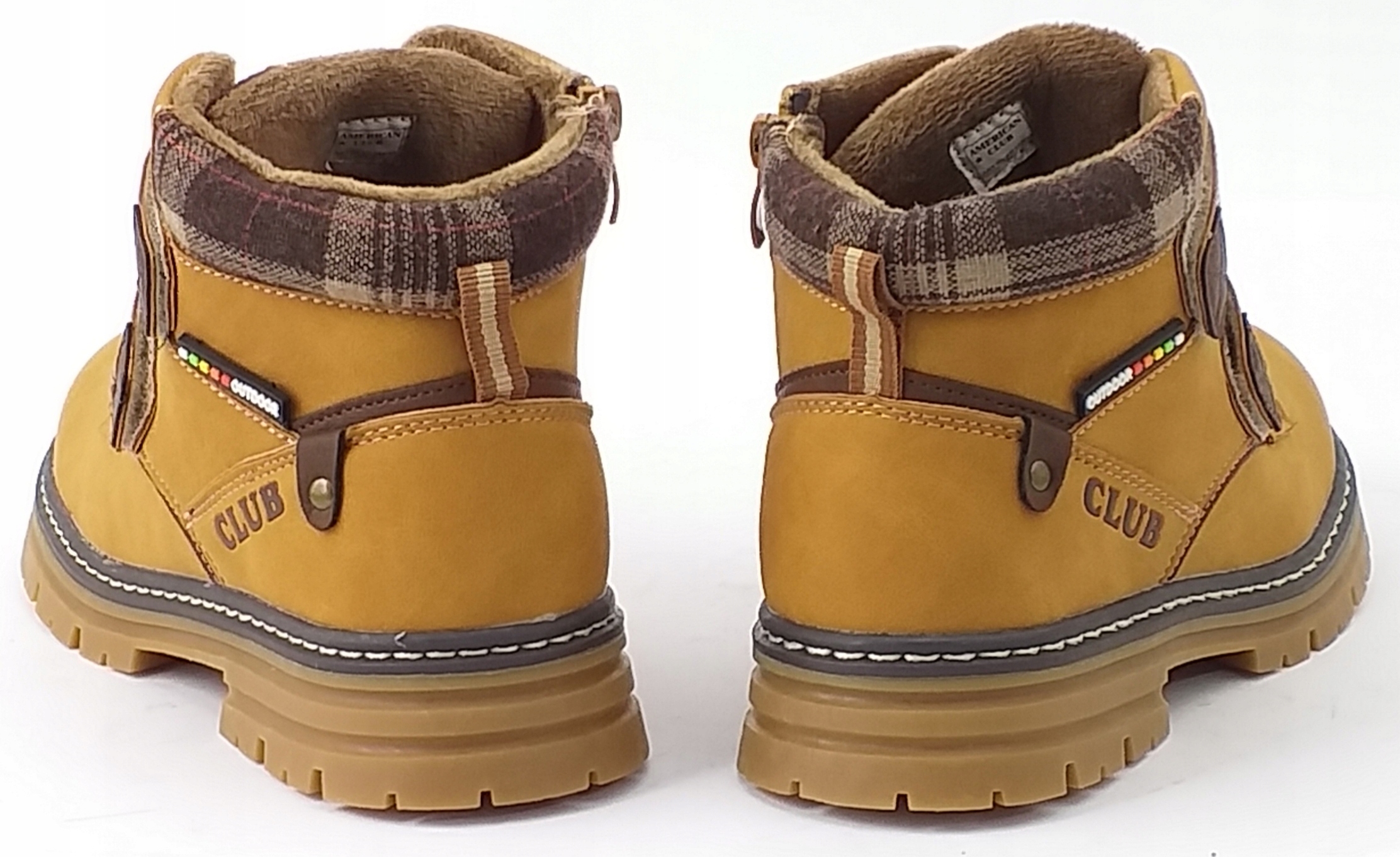 TRZEWIKI chłopięce ciepłe TRAPERY XD 103 /23 Buty zimowe AMERICAN CLUB 32 Rozmiar (new) 32