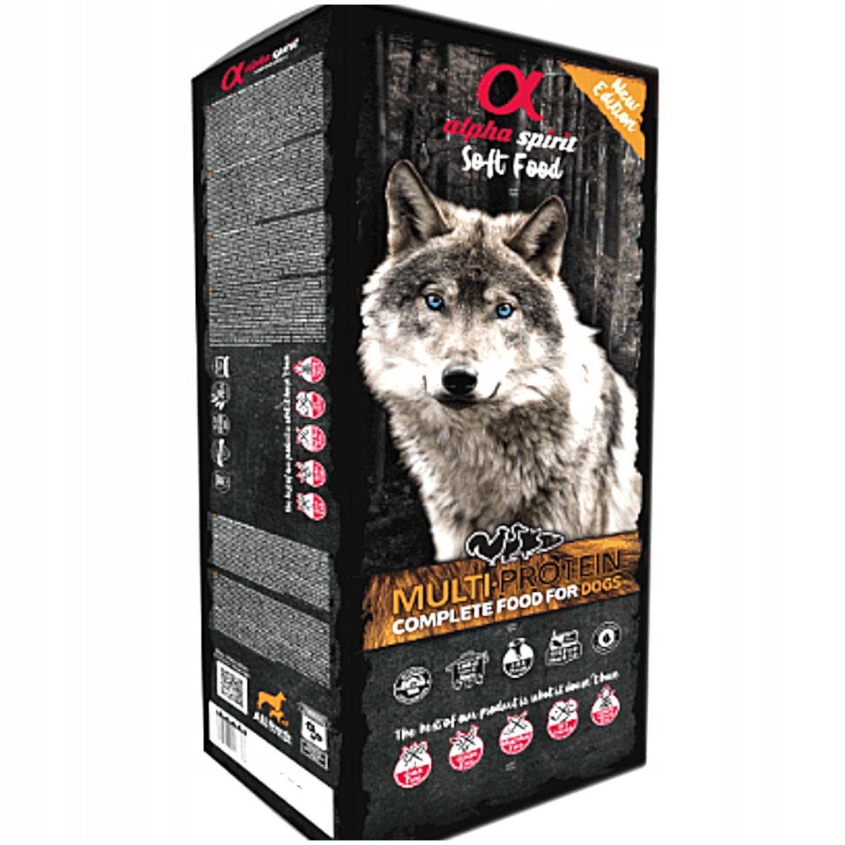 Alpha Spirit Multiprotein Półmiękka 9kg
