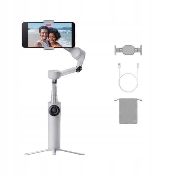 Insta360 Flow 2 gimbal Stone Gray