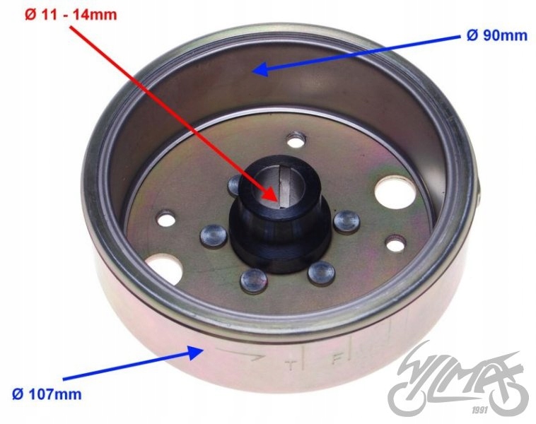 KOŁO MAGNESOWE 4T Producent inny