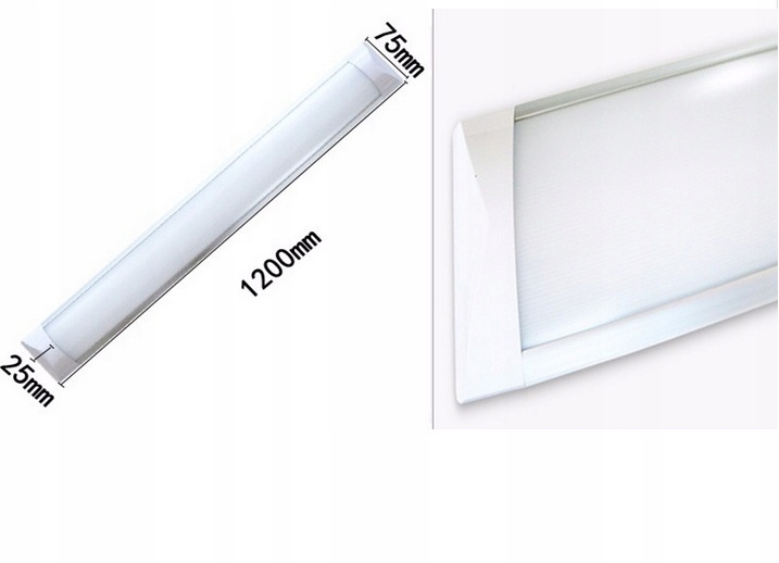 LAMPA LED 120cm DO GARAŻU PANEL ŚWIETLÓWKA 120W Kod producenta WI69