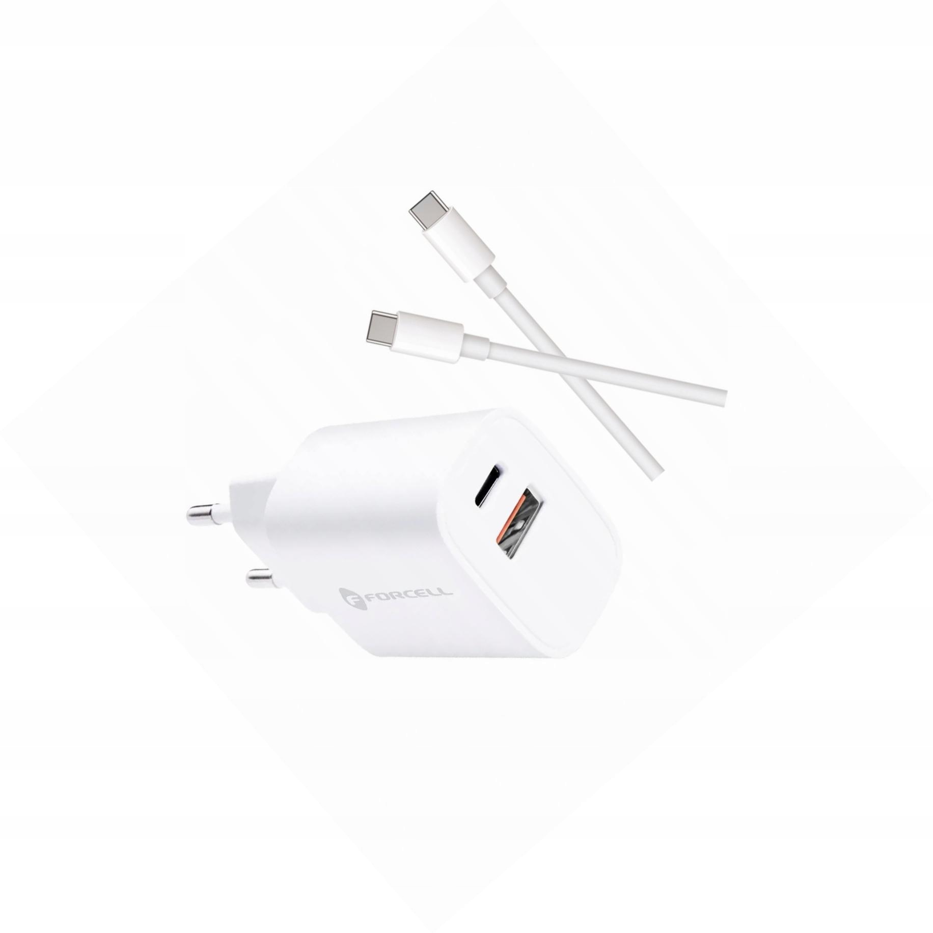Szybka ładowarka 30W 2 wejścia z kablem Usb-c do Motorola Nowy model
