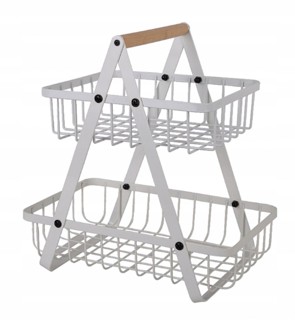 Kosz na owoce metal biały Marka Elitehoff